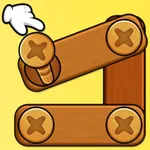 Wood Nuts & Bolts Screw Puzzle icon