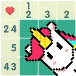 Digtial Nonogram: color logic icon