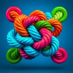 Untangle Twisted Rope Game icon