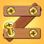Wood Puzzle Nuts & Bolts icon