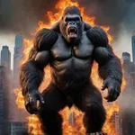Giant Gorilla Kong City Attack icon