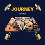 Happy Journey Wishes Quote Gif icon