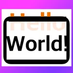 Transparent red sheet icon