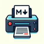 Markdown to PDF Fast Converter icon
