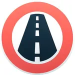 Traffic signs flash cards icon