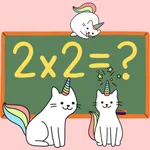 Multiply with Unicorn Kitty icon