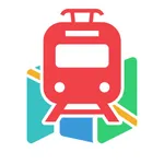 Railway map icon