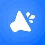 Speaker cleaner. Water eject. icon