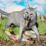 Wild Wolf War: Animal Games 3D icon