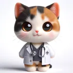 Dr. Whiskers: AI Vet for Cats icon