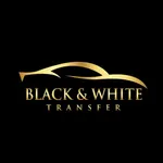 Black and White transfer icon