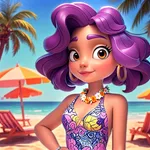 Seaside Hearts: Merge games icon
