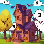 Spooky Spirit: Color by Number icon