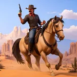 Wild West Cowboy Horse Games icon