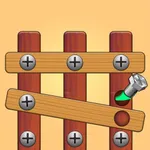 Wood Nut Bolt Screw Puzzle icon