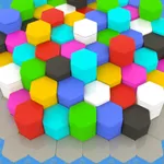 Hexagon Sort: Emoji Match 3d icon