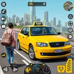 Taxi Driving Sim Game 3D icon