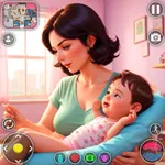 Mother Simulator Baby Games 3D icon