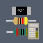Resistor : electronics tools icon