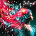 Indie. Music icon