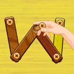 Unscrew Wood Nuts & Bolts Game icon