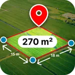 GPS Field Area Measure GPS Map icon