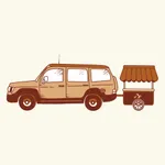 עגלה של קפה icon