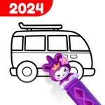 Traffic Coloring: Car Painting icon