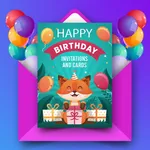 Birthday Invitation Maker ! icon