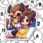 Princess Sticker Game icon