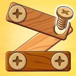 Wood Nuts - Bolts Screw Puzzle icon