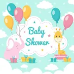 Baby Shower Customised Cards icon