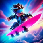 Obby But On A SnowBoard icon