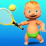 Baby Tennis Champs: Find Daddy icon