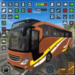 Brown Modern Coach Transport icon