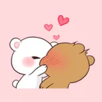 Milk & Mocha - Love Stickers icon