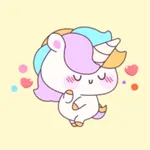 Minky Unicorn Stickers icon