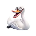 Happy Swan Stickers icon