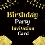 Birthday Party Invitation Card icon