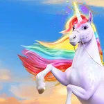 Unicorn Horse Academy Sim Game icon