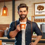 Fast Food & Coffee Shop Sim icon