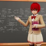 High School Teacher Anime Game icon
