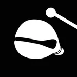 Wooden fish block icon