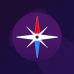 Compass: east north west south icon