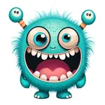 Crazy Little Monster Stickers icon