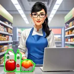 Supermarket Manager Shop Game icon