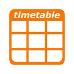 School scheduling icon