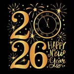 Happy New Year Greetings 2026 icon