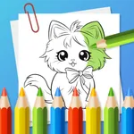 Coloring Book : Sketch & Paint icon