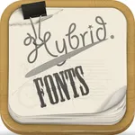 Hybrid Fonts : ⓒⓞⓞⓛ Text Fonts icon